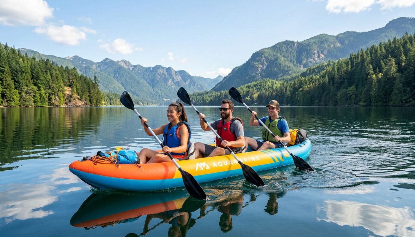 Consigli per scegliere un kayak gonfiabile a tre posti per famiglie